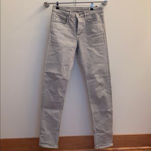 rag & bone Size 30/Fit 2 Slim VERY light green